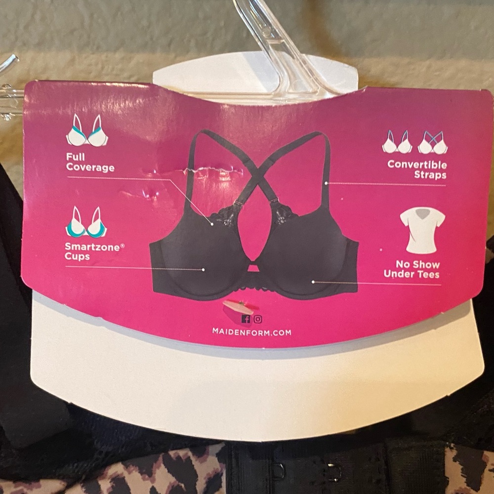 💥 SALE NWT Fabulous Fit T-Shirt Bra in Leopard - Picture 6 of 6